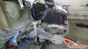 Кузовной ремонт Ford Focus в Новозыбкове